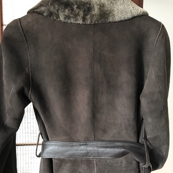 Women coat/100% Shearling/Nappa finish Size: M - Picture 5 of 11